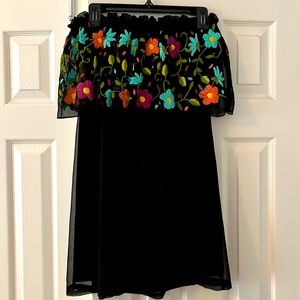 Strapless Judith March mini dress